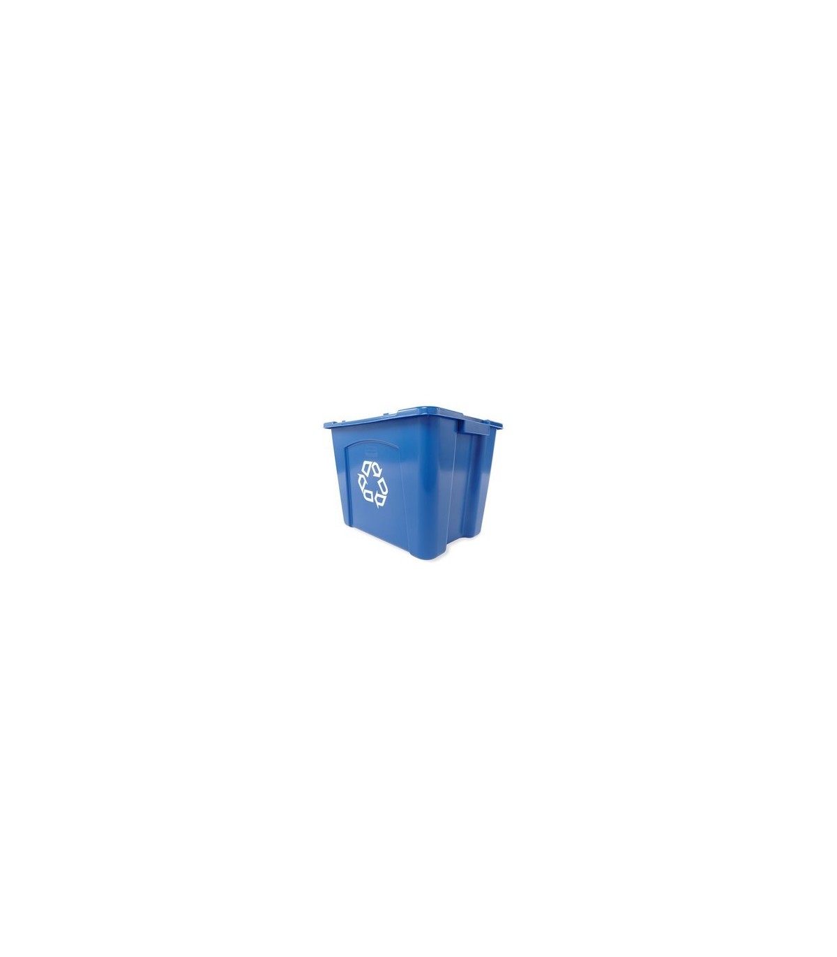 Rubbermaid FG571473BLUE Recycling Box 14G - Blue, Price Per EA - FG571473BLUE -  - [unit price]