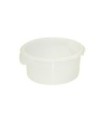 Rubbermaid FG572000WHT Round Storage Container 2qt - White, Price Per EA