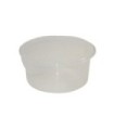 Rubbermaid FG572024CLR Round Storage Container 2qt - Clear, Price Per EA