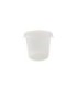 Rubbermaid FG572124CLR Round Storage Container 4qt - Clear, Price Per EA - FG572124CLR -  - [unit price]