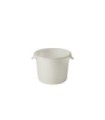 Rubbermaid FG572300WHT Round Storage Container 6qt - White, Price Per EA