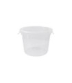 Rubbermaid FG572324CLR Round Storage Container 6qt - Clear, Price Per EA