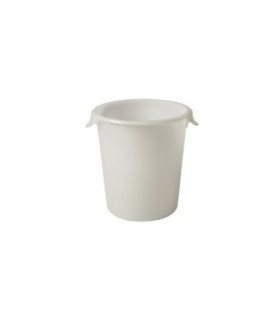 Rubbermaid FG572400WHT Round Storage Container 8qt - White, Price Per EA - FG572400WHT -  - [unit price]