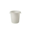 Rubbermaid FG572400WHT Round Storage Container 8qt - White, Price Per EA