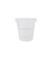 Rubbermaid FG572424CLR Round Storage Container 8qt - Clear, Price Per EA