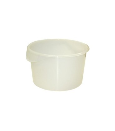 Rubbermaid FG572600WHT OBS: Round Storage Container 12qt - White, Price Per EA - FG572600WHT -  - [unit price]