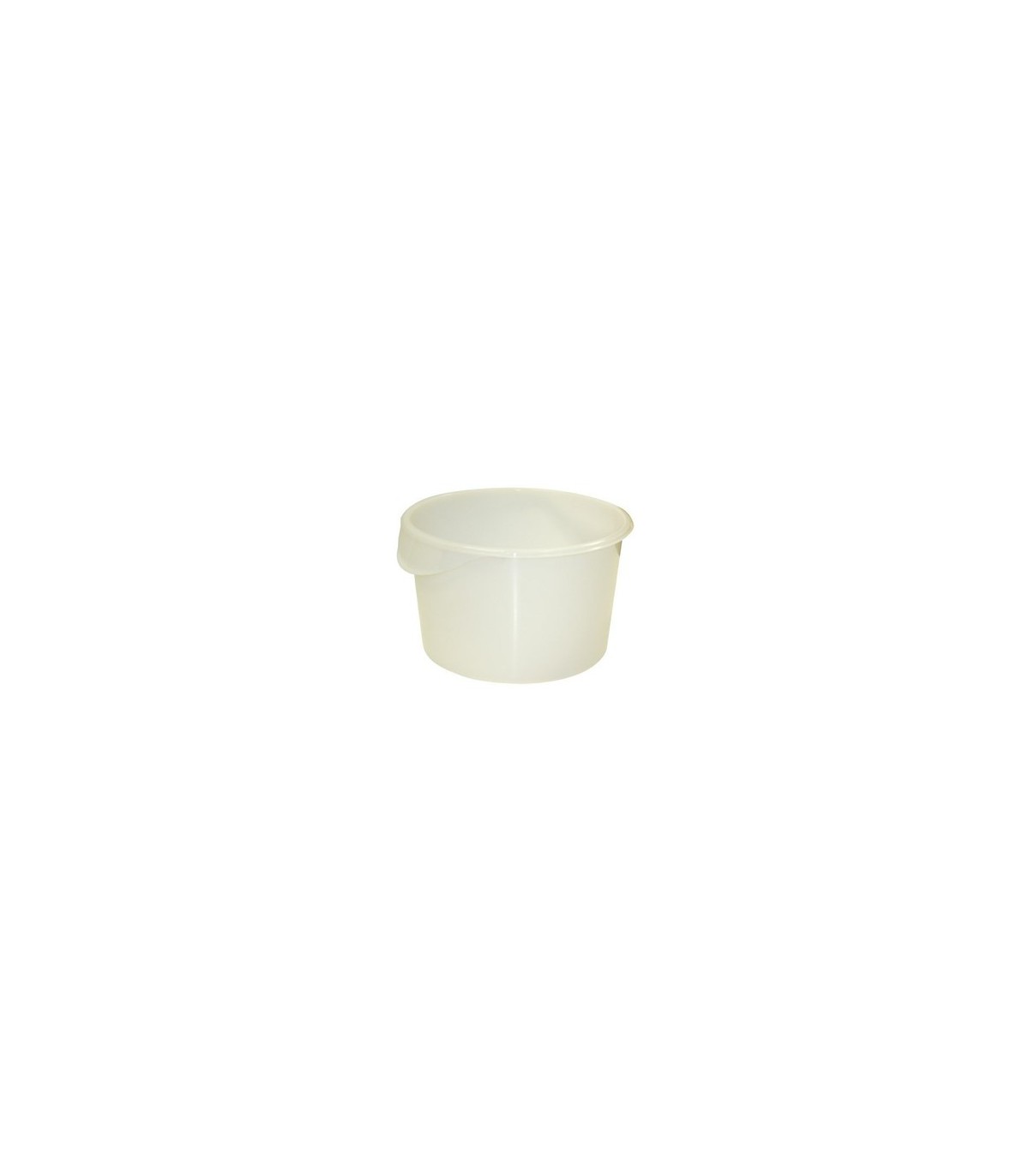 Rubbermaid FG572600WHT OBS: Round Storage Container 12qt - White, Price Per EA - FG572600WHT -  - [unit price]
