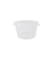 Rubbermaid FG572624CLR Round Storage Container 12qt - Clear, Price Per EA