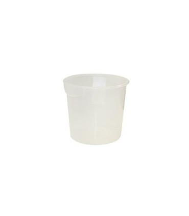 Rubbermaid FG572724CLR Round Storage Container 18qt - Clear, Price Per EA - FG572724CLR -  - [unit price]