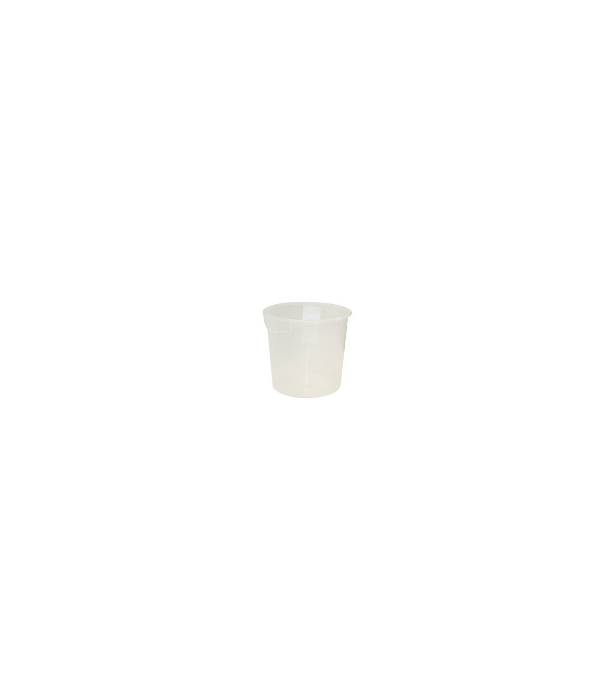 Rubbermaid FG572724CLR Round Storage Container 18qt - Clear, Price Per EA - FG572724CLR -  - [unit price]