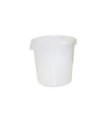 Rubbermaid FG572800WHT Round Storage Container 22qt - White, Price Per EA