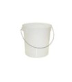 Rubbermaid FG572900WHT OBS: Round Storage Container w/Bail 22qt - White, Price Per EA