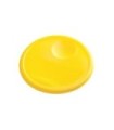 Rubbermaid FG573000YEL Round Storage - Lid Fits 5726/5727/5728/5729 - Yellow, Price Per EA