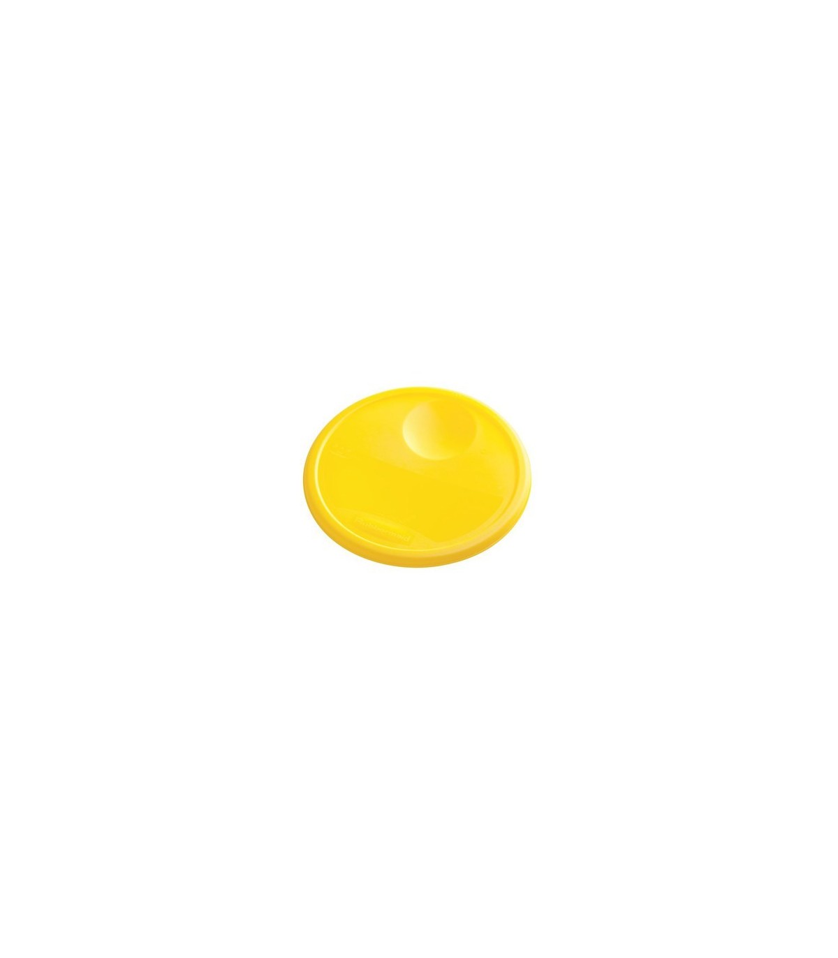 Rubbermaid FG573000YEL Round Storage - Lid Fits 5726/5727/5728/5729 - Yellow, Price Per EA - FG573000YEL -  - [unit price]
