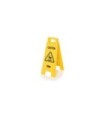 Rubbermaid FG611200YEL Safety - Floor Sign w/Multi-Ling Caution 2-Sided 25"H, Price Per EA