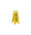 Rubbermaid FG611278YEL Safety - Floor Sign w/Multi-Ling Closed 2-Sided 25"H, Price Per EA