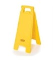Rubbermaid FG611290YEL OBS: Safety - Floor Sign 2-Sided 25"H Blank - Yellow, Price Per CS