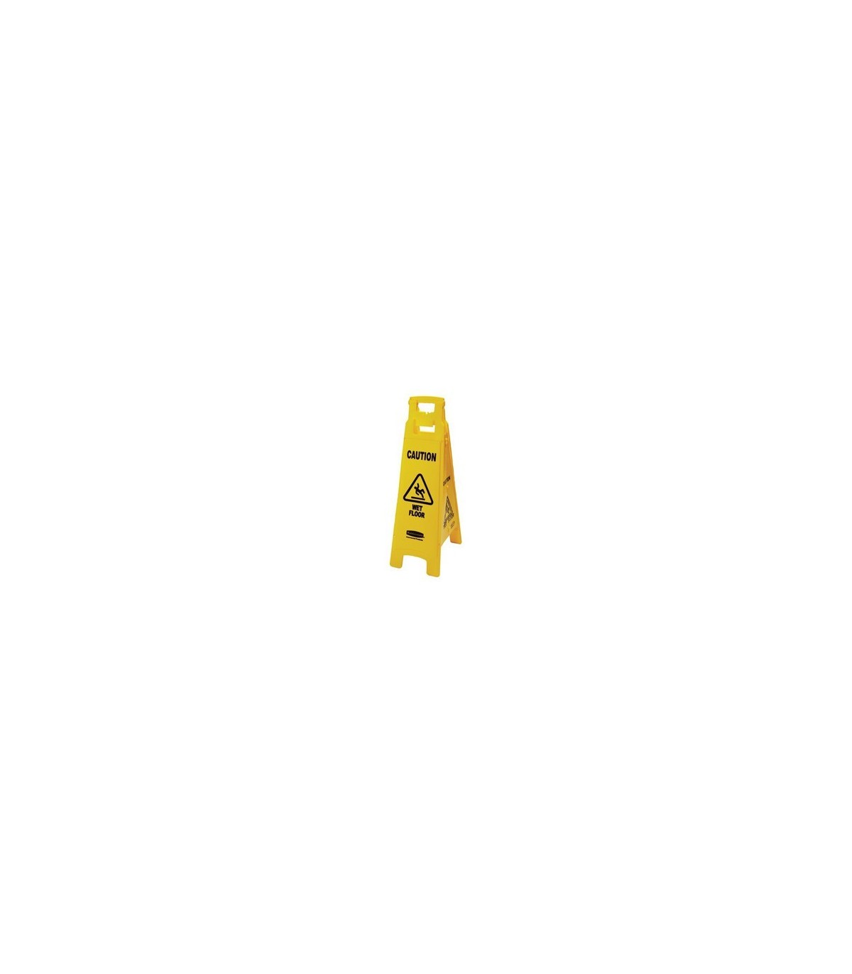 Rubbermaid FG611477YEL Safety - Floor Sign w/"Caution Wet Floor" 4-Sided -Yel, Price Per EA - FG611477YEL -  - [unit price]