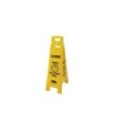 Rubbermaid FG611478YEL Final Sale: Floor Sign w/Multi-Ling Closed 37"-Yel, Price Per EA