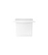 Rubbermaid FG614000WHT Sanitary Napkin Receptacle w/Rigid Liner - White, Price Per EA - FG614000WHT -  - [unit price]