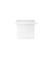 Rubbermaid FG614000WHT Sanitary Napkin Receptacle w/Rigid Liner - White, Price Per EA