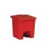 Rubbermaid FG614300RED Step On - Legacy Waste Container 8G - Red, Price Per EA - FG614300RED -  - [unit price]
