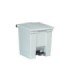 Rubbermaid FG614300WHT SOP: Step On - Legacy Waste Container 8G - White, Price Per EA - FG614300WHT -  - [unit price]