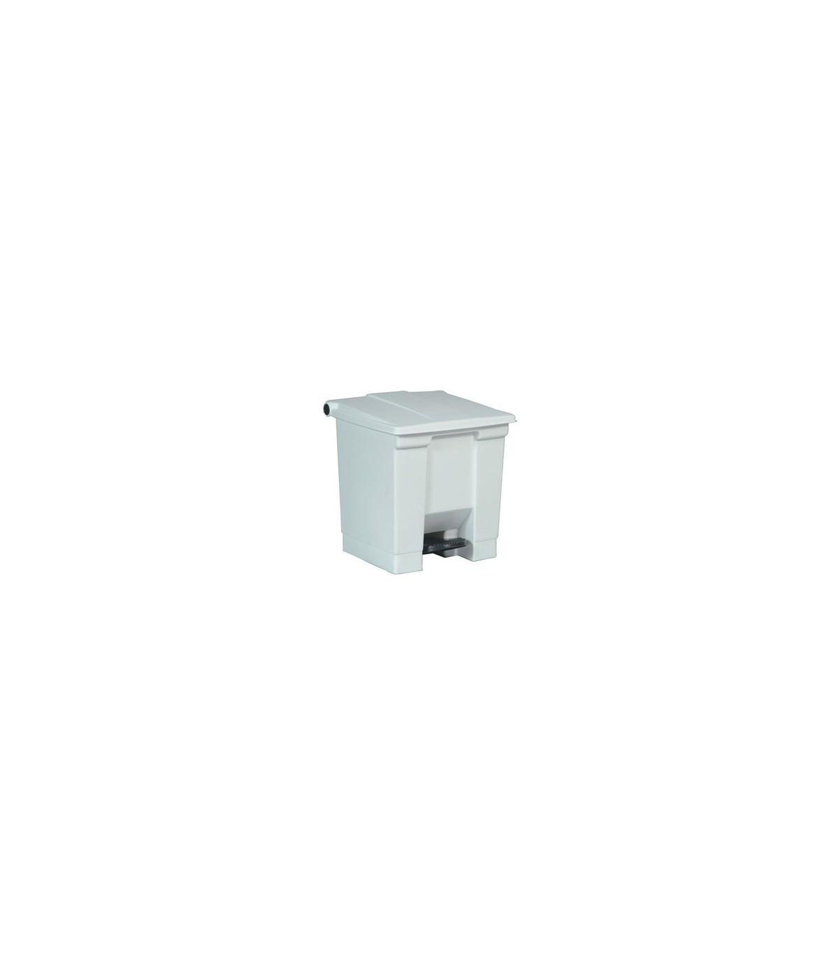 Rubbermaid FG614300WHT SOP: Step On - Legacy Waste Container 8G - White, Price Per EA - FG614300WHT -  - [unit price]