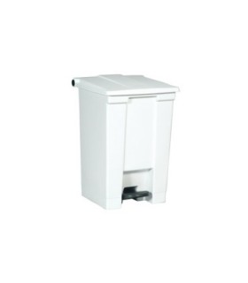 Rubbermaid FG614400WHT SOP: Step On - Legacy Waste Container 12G - White, Price Per EA - FG614400WHT -  - [unit price]