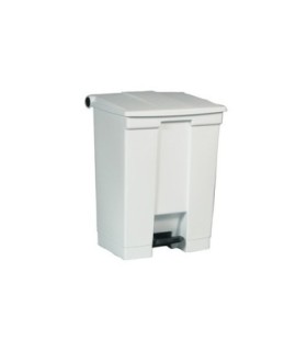 Rubbermaid FG614500WHT SOP: Step On - Legacy Waste Container 18G - White, Price Per EA - FG614500WHT -  - [unit price]