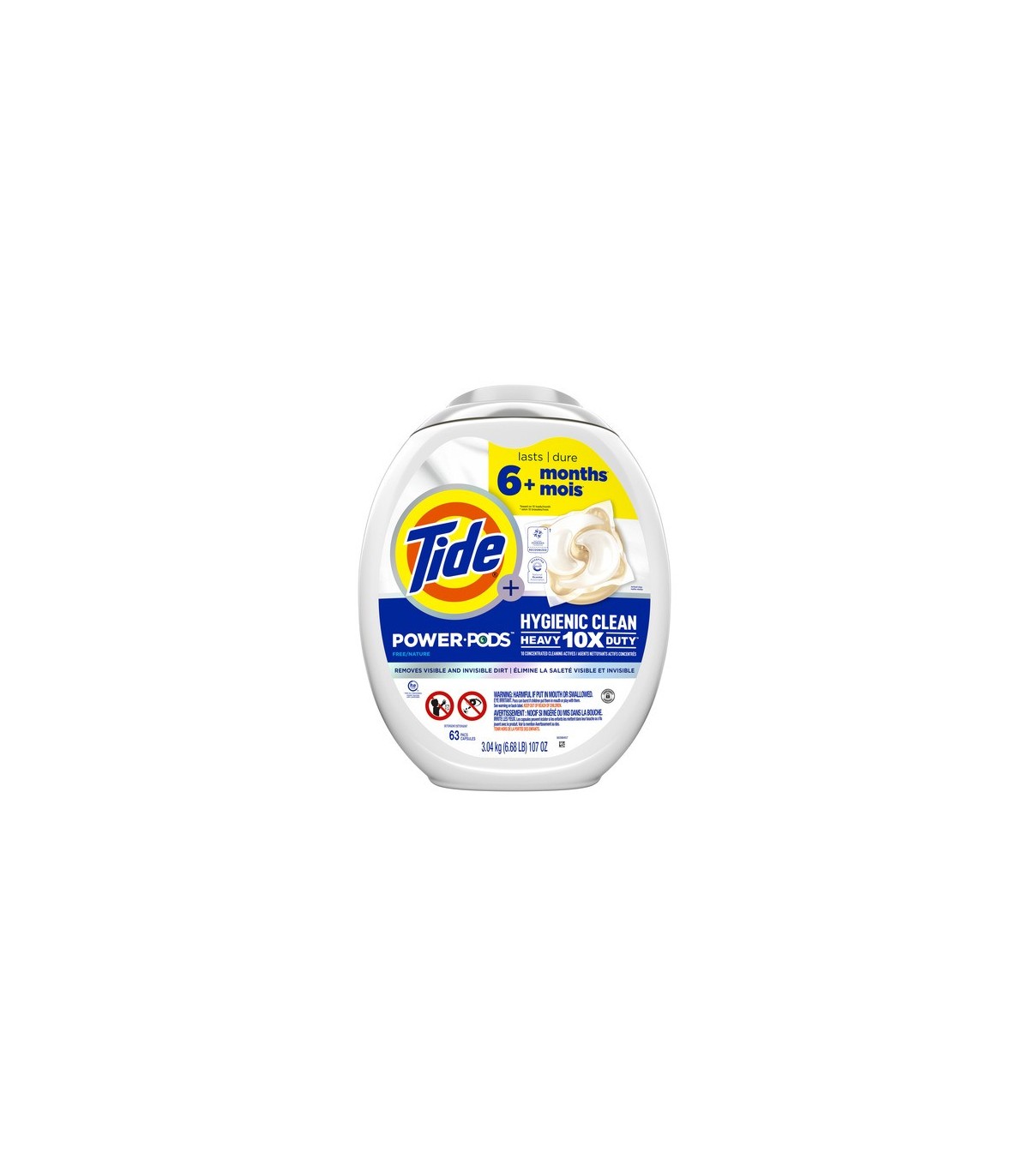 P&G 30772-03644 OBS: Tide - Hygenic Clean Mega Pod HE Original - 4/63ct - 30772-03644 -  - [unit price]