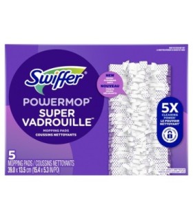 P&G 30772-08188 OBS: Swiffer - PowerMop MS Refill Pads - 4/5ct - 30772-08188 -  - [unit price]