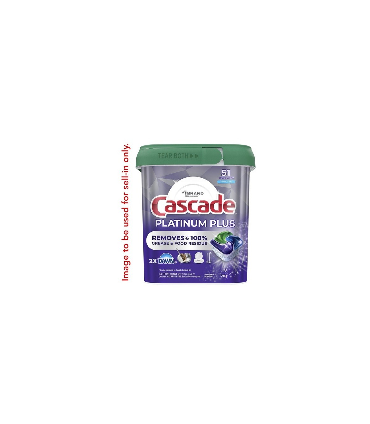 P&G 30772-08376 Cascade - Action Packs Platinum Plus Fresh - 3/51ct - 30772-08376 -  - [unit price]
