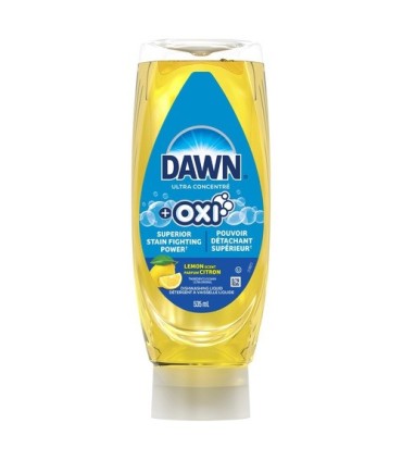 P&G 30772-08828 Dawn - Ultra EZ-Squeeze +Oxi Dish Soap Lemon - 8/535ml - 30772-08828 -  - [unit price]
