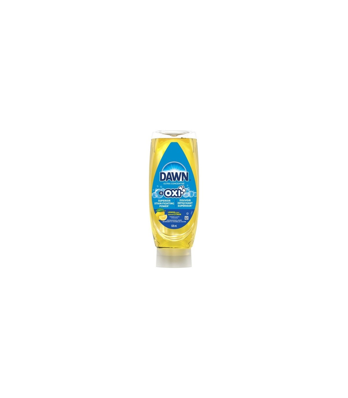 P&G 30772-08828 Dawn - Ultra EZ-Squeeze +Oxi Dish Soap Lemon - 8/535ml - 30772-08828 -  - [unit price]