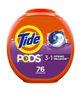 P&G 30772-09166 Tide - Liquid Pods HE Spring Meadow - 4/76ct - 30772-09166 -  - [unit price]