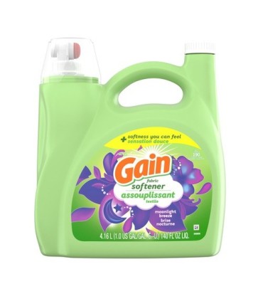 P&G 30772-10097 Gain - Liquid Fabric Softener Breeze 190Ld - 4/4.16L - 30772-10097 -  - [unit price]