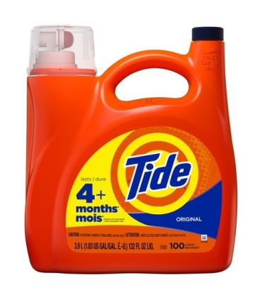 P&G 30772-12100 Tide - Liquid Low Suds Original 100Ld - 4/3.9L - 30772-12100 -  - [unit price]