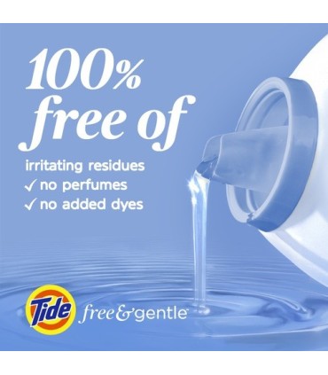 P&G 30772-12140 Tide - Liquid Low Suds Free & Gentle 100 Ld - 4/3.9L - 30772-12140 -  - [unit price]