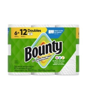 P&G 30772-16022 Bounty - Paper Towel SAS 2-Ply Roll 82sht - 6/pk - 30772-16022 -  - [unit price]