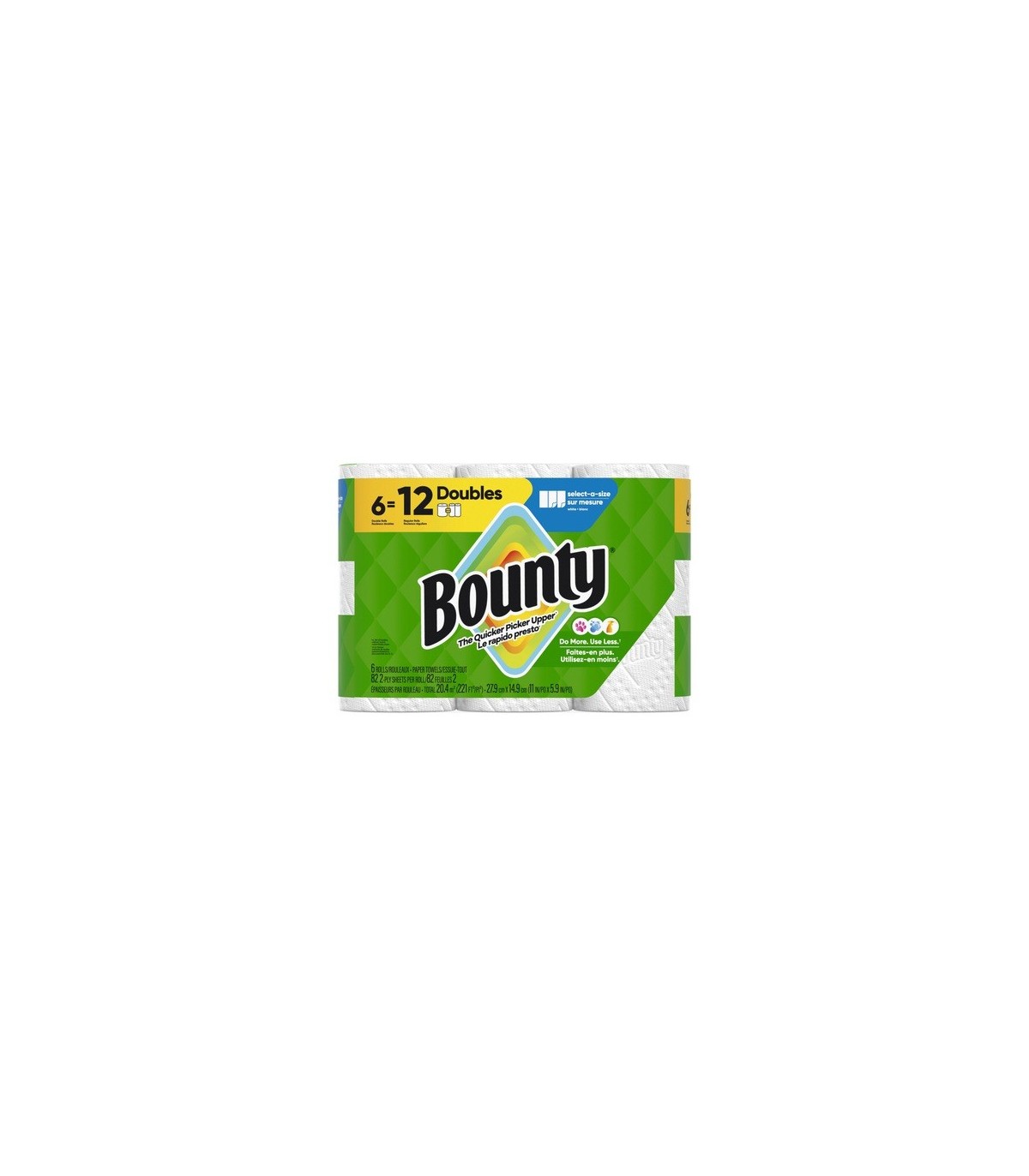P&G 30772-16022 Bounty - Paper Towel SAS 2-Ply Roll 82sht - 6/pk - 30772-16022 -  - [unit price]
