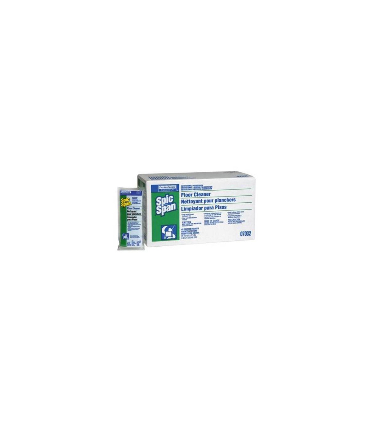 P&G 37000-02011 Spic & Span Pro - Floor & MS Cleaner 4-40 - 45/85ml - 37000-02011 -  - [unit price]