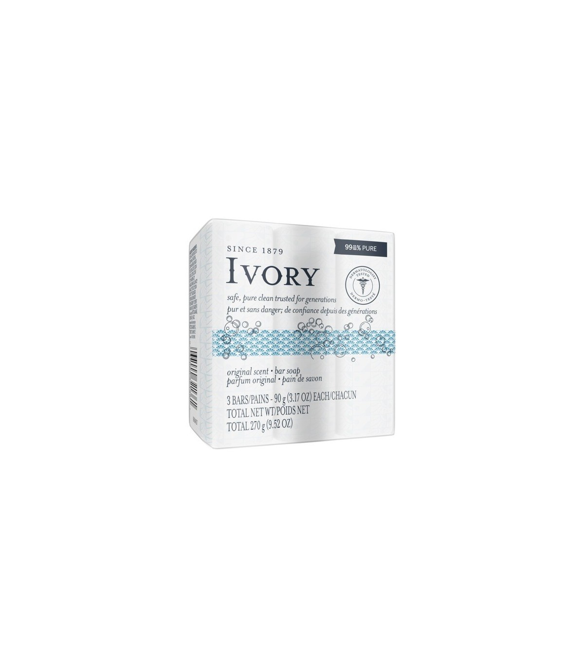 P&G 37000-12364 OBS: Ivory - Ivory Simply Bar Soap - 3/pk/24pk/cs[22302] - 37000-12364 -  - [unit price]