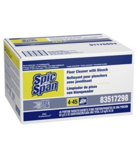 P&G 37000-31354 OBS: Spic & Span - Floor Cleaner w/Bleach - 45/62g - 37000-31354 -  - [unit price]
