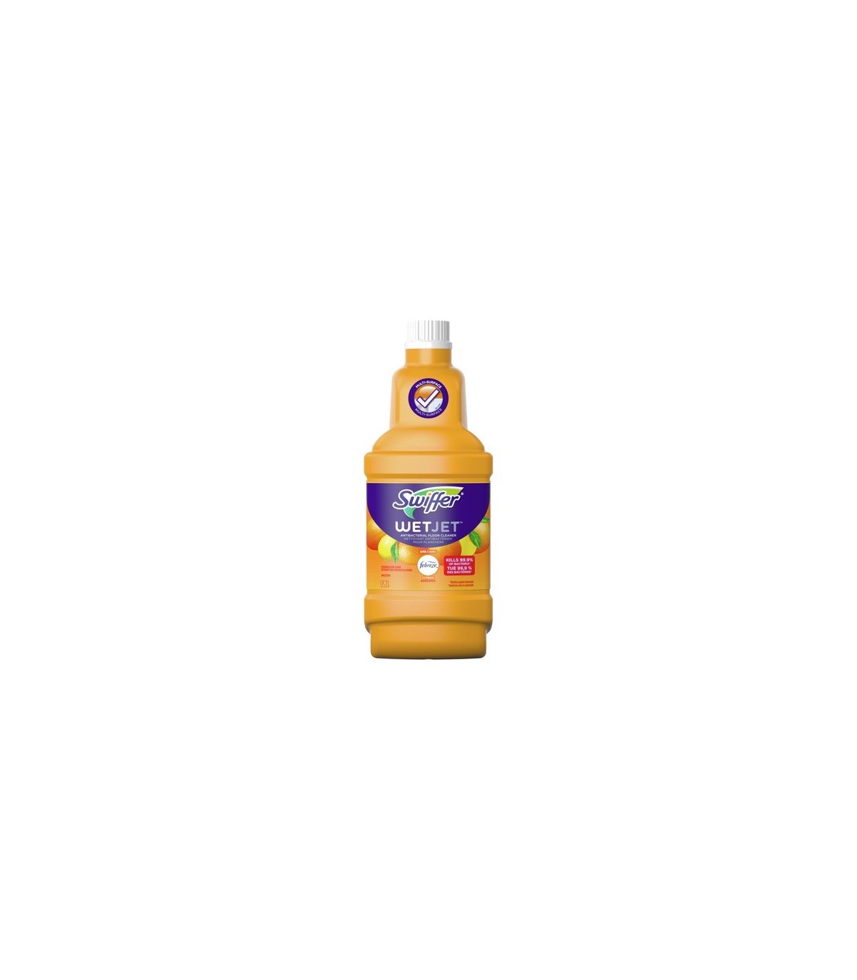 P&G 37000-77813 Swiffer - Wetjet Solution Refill - Citrus - 4/1.25L - 37000-77813 -  - [unit price]