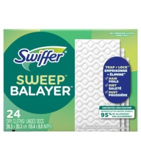 P&G 37000-81233 Swiffer - Sweeper Dry Refill AP Cloths/Pads - 3/48ct - 37000-81233 -  - [unit price]