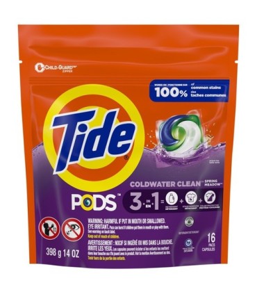 P&G 37000-93120 Tide - Liquid Pods HE Spring Meadow - 6/16ct - 37000-93120 -  - [unit price]