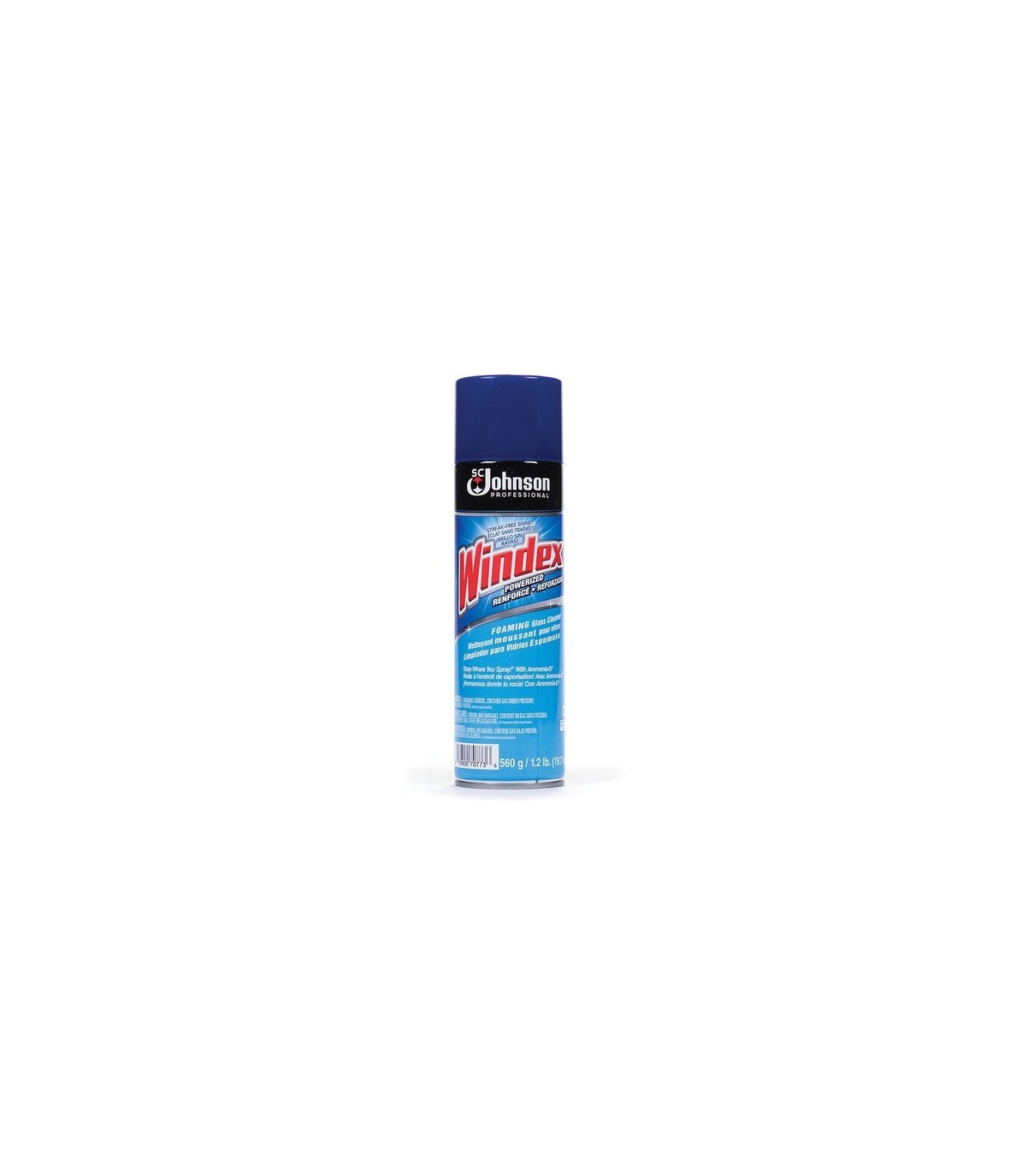 SC JOHNSON 19800003873 QSP: Windex Pro-Foaming Glass Cleaner Aerosol - 6/560g - 19800003873 -  - [unit price]