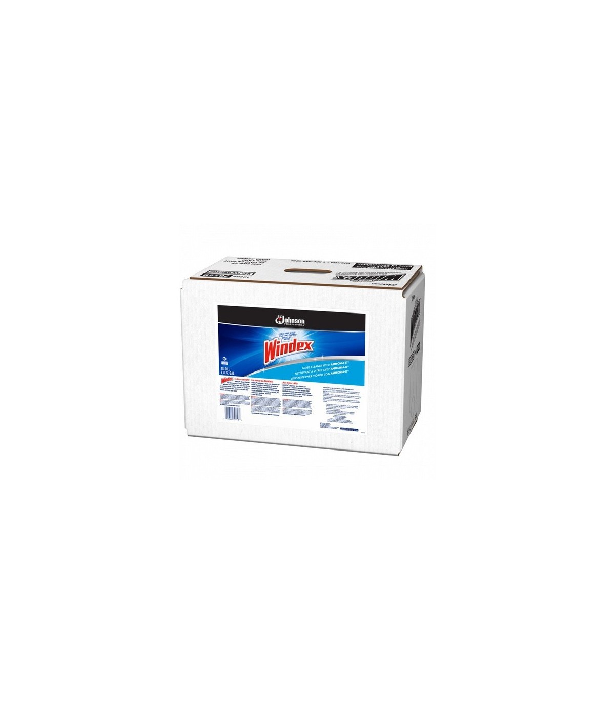 SC JOHNSON 19800707580 Windex Pro - Glass Cleaner - 18.9L/5G BIB - 19800707580 -  - [unit price]