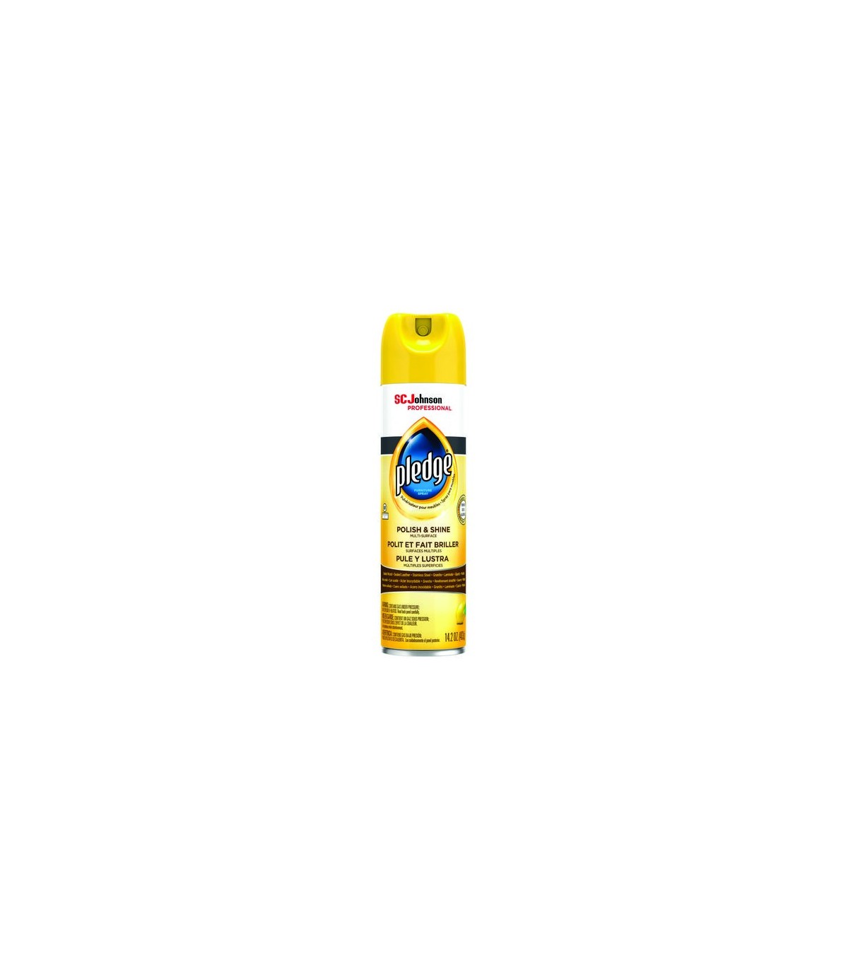 SC JOHNSON 46500002585 QSP: Pledge Pro - Enhancing Lemon Clean - 6/406g - 46500002585 -  - [unit price]